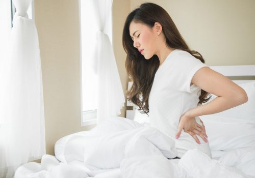 lower back pain fibroid pain